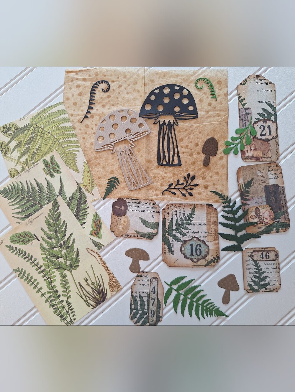 Ephemera Paper Pack, Junk Art Journal, Collahe, Mixed Media, Scrapbook
